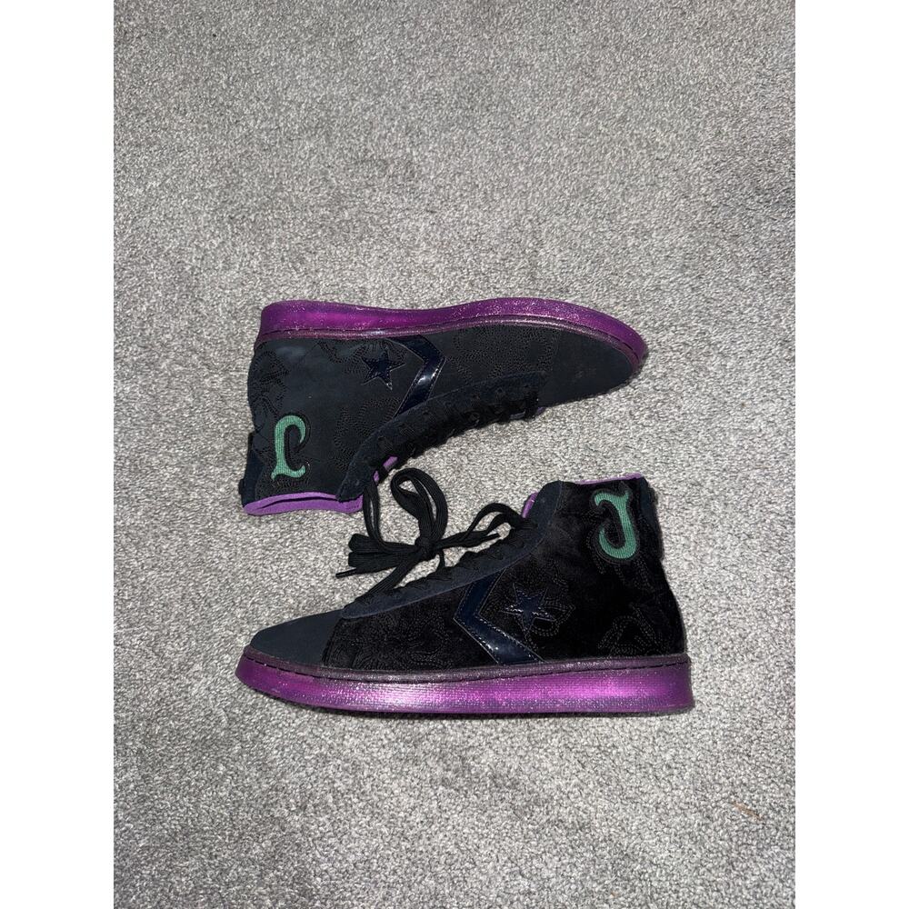 Converse x Joe Freshgoods Pro Leather sneakers in Black Purple men's size 9 NEW
